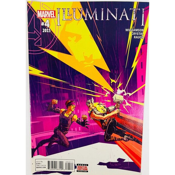 Marvel Comics Illuminati Issues #1 2 3 4 Full Set 2015 2016 Digital Edition - Picture 5 of 5